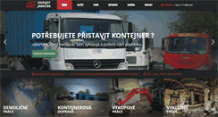 Desktop Screenshot of odpady-janecek.cz